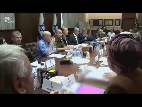 Israeli cabinet approves ceasefire with Hamas, to go into effect Sunday