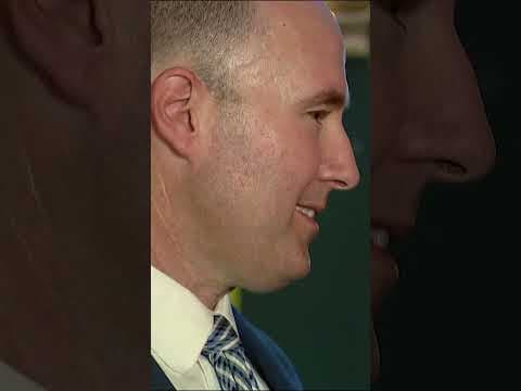 John Hines reacts to early primary election results