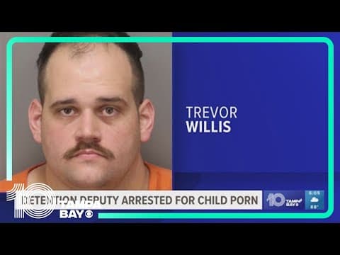 Pinellas detention deputy accused of watching child porn on sheriff's office Wi-Fi
