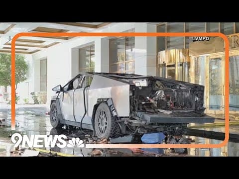 Update on Cybertruck explosion at Trump hotel in Las Vegas