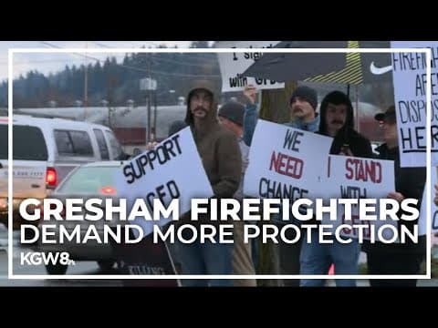 Firefighters, families demand more protection on the job from Gresham city leaders
