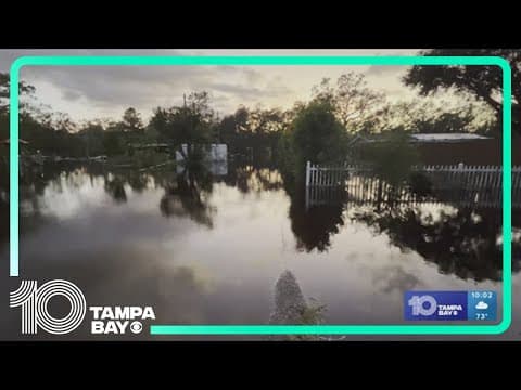 Withlacoochee River expected to crest within inches of all-time record high