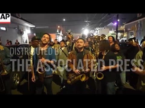 Son of New Orleans music legend honors late father with a traditional sendoff