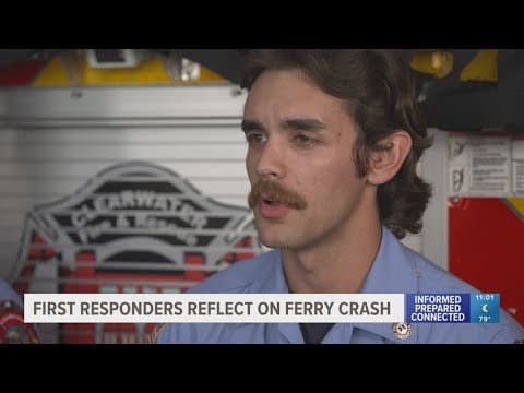 'Chaos': Clearwater firefighters describe moment they responded to deadly ferry crash