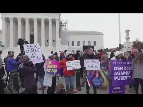 Supreme Court hears arguments on Tennessee ban on treatments for transgender children