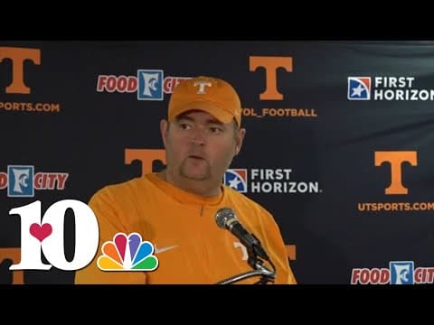 Coach Heupel, Vol players reflect on their plays during Alabama matchup