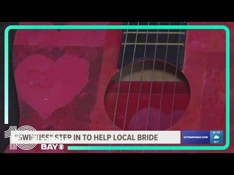 Bride planned to sell Taylor Swift-signed guitar to pay for wedding, 'Swifties' step in to help