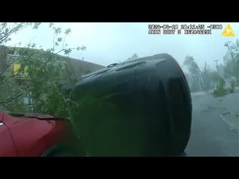 'Are you all okay?' Dramatic police body cam shows immediate aftermath of Slidell tornado