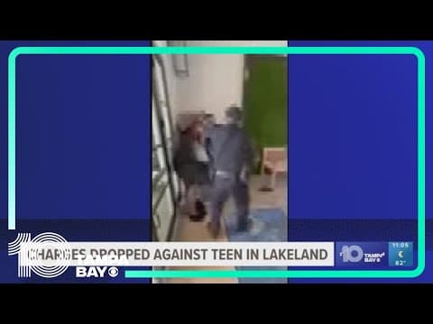 Charges dropped against Lakeland teen in alleged police brutality incident