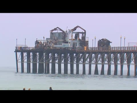 Athletes celebrate Labor Day with a 1-mile swim around Oceanside Pier