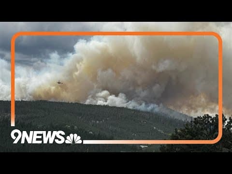 Timelapse video shows growth of Pearl Fire near Crystal Lakes