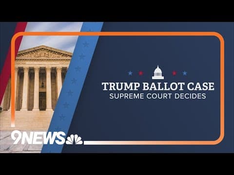 Supreme Court hears arguments in landmark case seeking to kick Trump off Colorado primary ballot