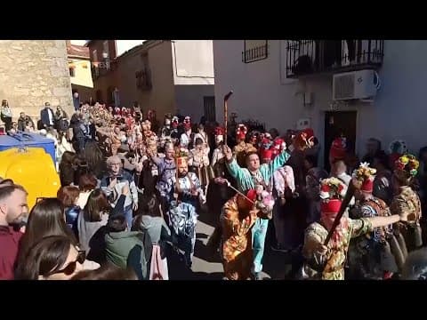 Spain's La Endiablada festival delights locals and visitors with the sound of cowbells
