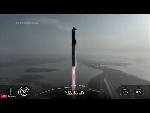 SpaceX launches another Starship mega rocket in latest demo after back-to-back explosions