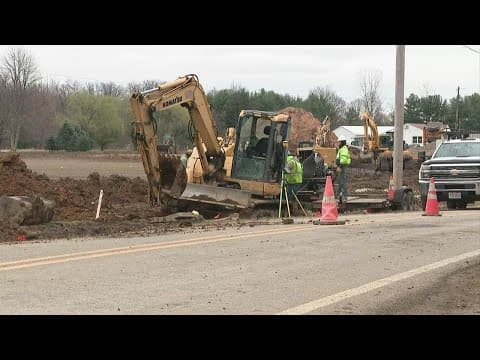 Road improvements begin ahead of Intel's new chip factory in Licking County