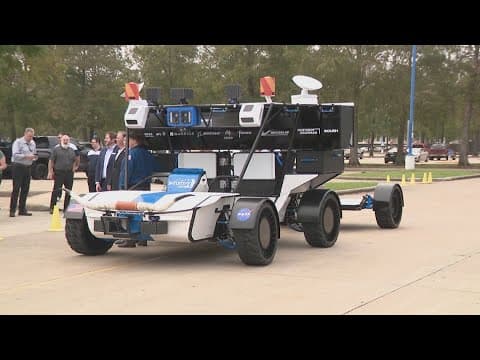 Intuitive Machines unveils new Lunar Terrain Vehicle at Space Center Houston