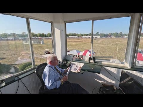 Delaware County fair honors voice behind Little Brown Jug race
