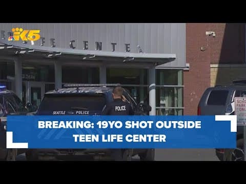 19-year-old shot outside Garfield Teen Life Center