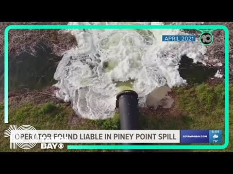 Operator found liable in Piney Point wastewater spill