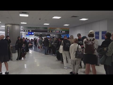 United Airlines flyers deal with delays, cancellations amid severe weather in the Houston area