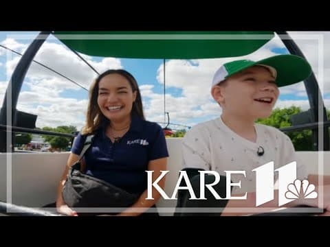 Samie teams up with a fair-goer to bring 'trouble' to the Minnesota State Fair