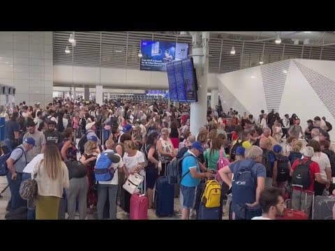 Airports still dealing with fallout from global tech outage