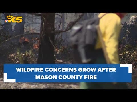 'We're in trouble': Officials concerned about wildfire risk this summer after McEwan Fire