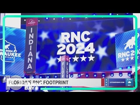 Florida's Republican National Convention footprint