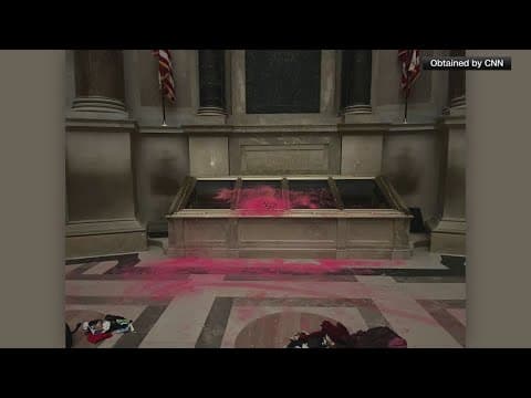 Two men arrested for destruction of federal property for vandalism at National Archives