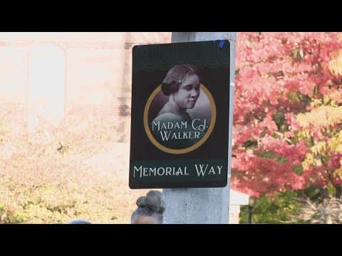 Madam C.J. Walker honored with road in Indianapolis