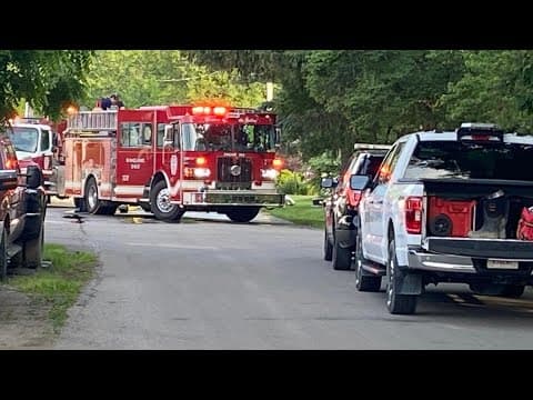 Chief: Man dies after house fire in Plain City