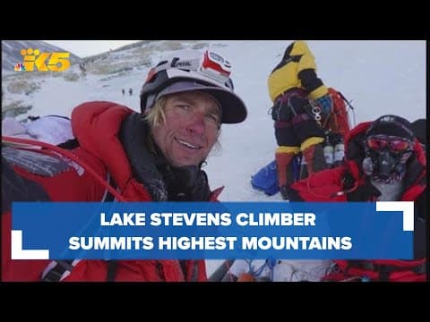Lake Stevens climber successfully summits highest mountain on each continent, including Everest