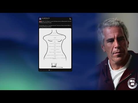 Lawmakers respond to release of lewd drawing linked to Trump, Epstein friendship