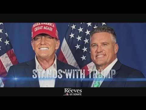 Republican State Senator Bryce Reeves announced he's challenging Democrat Mark Warner