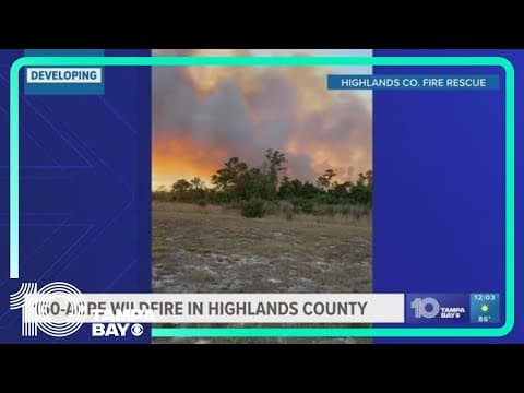 Highlands County Board of Commissioners issues burn ban amid drought conditions
