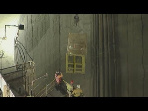 31 workers rescued after being trapped in industrial tunnel in Los Angeles