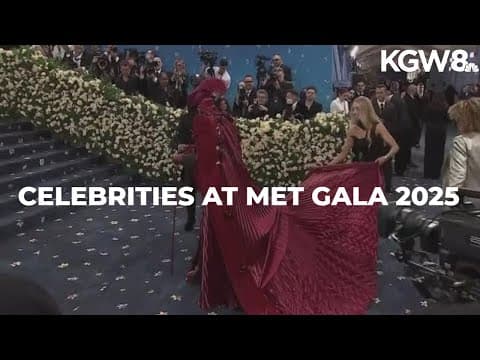 Celebrities showcase fashion at Met Gala 2025