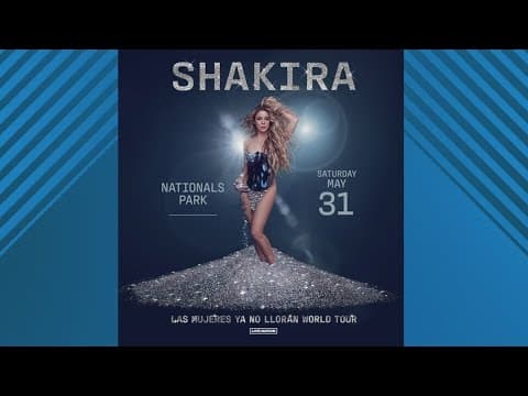 Shakira concert at DC's Nationals Park canceled due to structural issues at prior concert