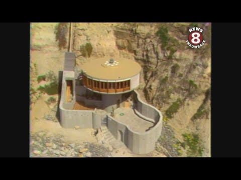 La Jolla's iconic Mushroom Beach House for sale in 1982