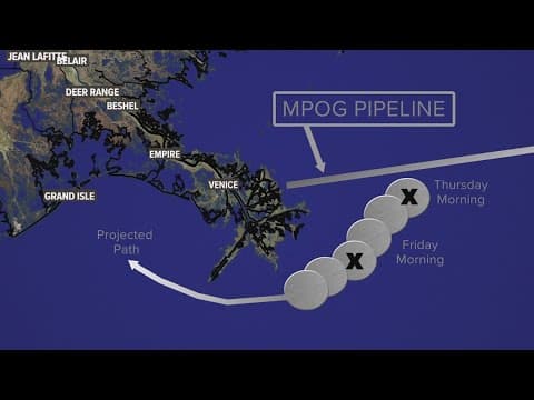 Plaquemines Parish oil spill | Coast Guard says 1.1M gallons of oil could have been released