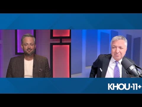 KHOU 11's Ron Treviño interviews Emmys host Nate Bargatze