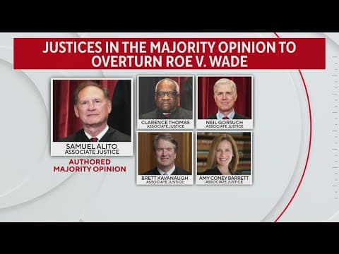 Supreme Court overturns Roe v. Wade; states can ban abortion