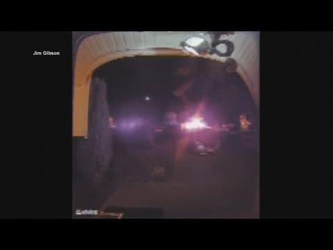 Explosion levels a home in New Jersey