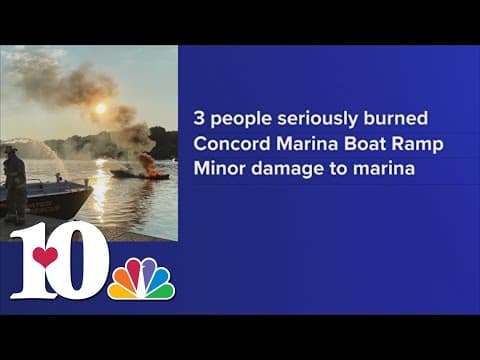 Rural Metro: Three injured after boat fire