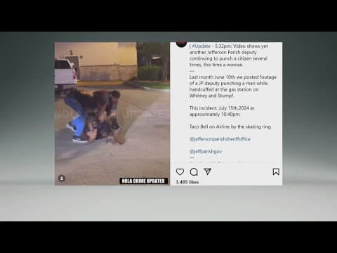 Incident involving JPSO caught on video – goes viral