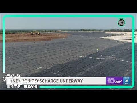 Deep injection pumping underway at Piney Point