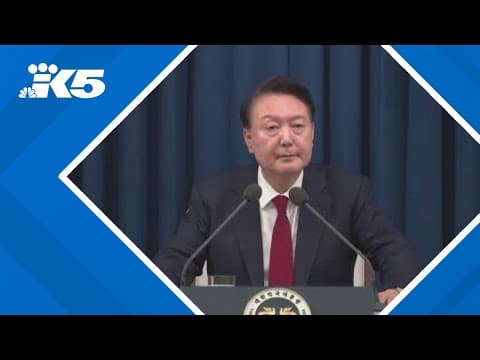 South Korean president lifts martial law declaration