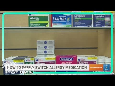 How to safely switch allergy medication