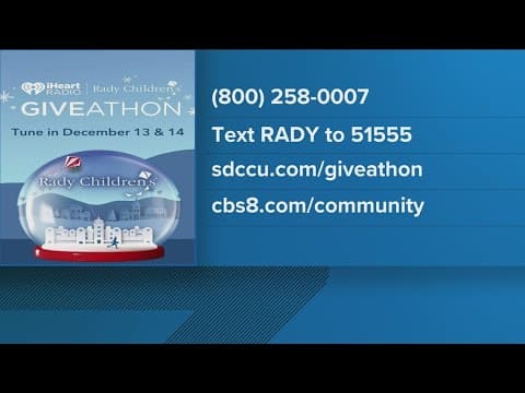 IHeart Rady Children's hosting annual Giveathon