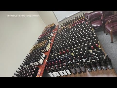 498 bottles of wine stolen in Friendswood, Texas found in Katy